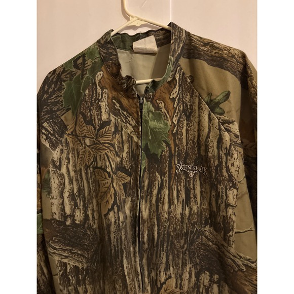 VTG ScentLok Realtree Camouflage Odor Eliminating Hunting Jacket XL blem - Picture 4 of 11